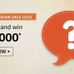 Amazon Great Indian Sale Quiz Answers Today