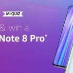 Amazon Redmi Note 8 Pro Mi Quiz Answers January 2020
