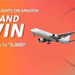 Amazon Domestic Flights Spin and Win Quiz Answer - Play & Win Exciting Rewards