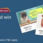 Amazon Pay Gift Cards Quiz Answers (Win Rs.10000)