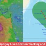 Cyclone Biporjoy Live Location Tracking and Route Map