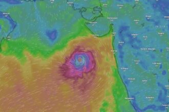 Cyclone Biporjoy Route, Live Location Tracker, Map, and Real-time Updates