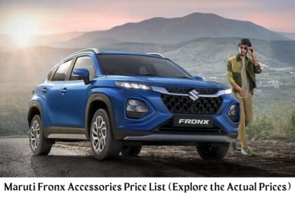 Maruti Suzuki Fronx Accessories Price List (Explore the Actual Prices)