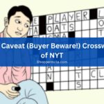 Price Tag Caveat (Buyer Beware!) Crossword Clue NYT (New York Times)
