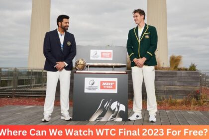 Where Can We Watch WTC Final 2023 For Free?