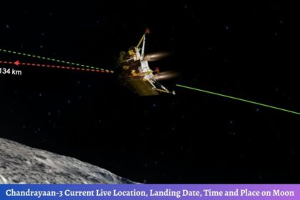Chandrayaan-3 Current Live Location, Landing Date, Time and Place on Moon