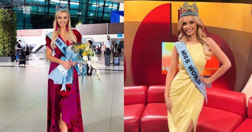 Who is Miss World Karolina Bielawska The Polish Model Who Became Miss World 2021