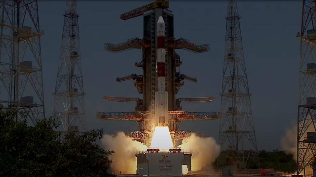 Aditya-L1 Solar Rocket Mission Launch Photo