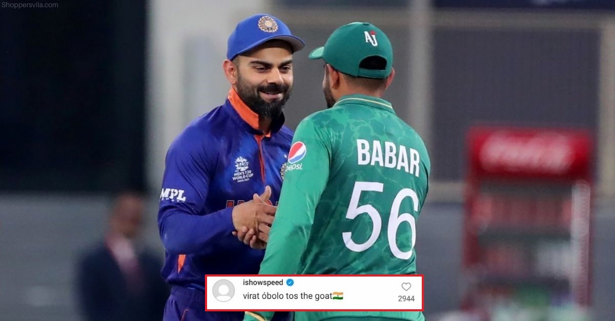 IShowSpeed troll Babar Azam, IShowSpeed Follow Babar Azam Instagram