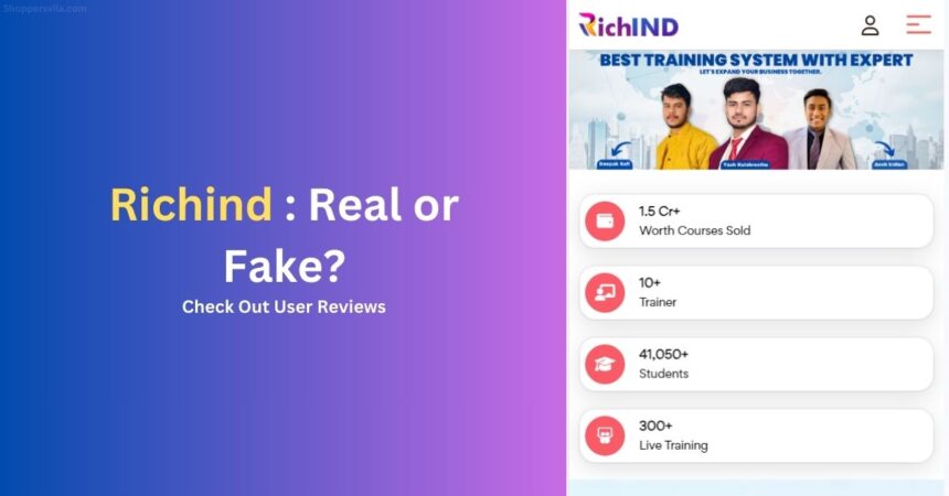 Richind Real or Fake? Full User Reviews & Company Details