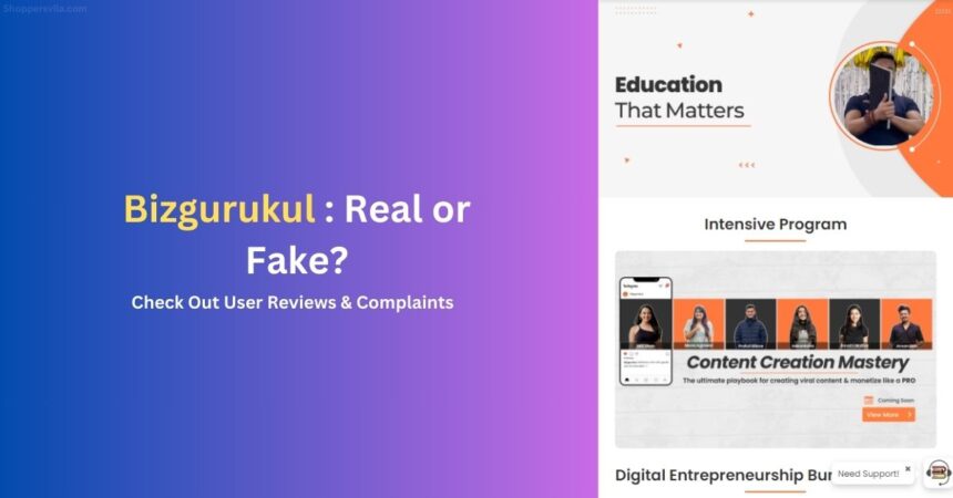 Bizgurukul is Real or Fake? Is it another Affiliate Scam?