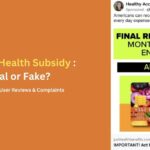 $1,400 Health Subsidy is Real or a Fake Health Credit Scam?