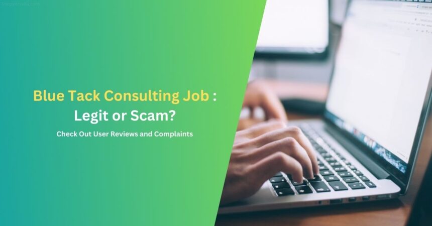 Blue Tack Consulting Job Scam: Is it Legit Data Entry Work?