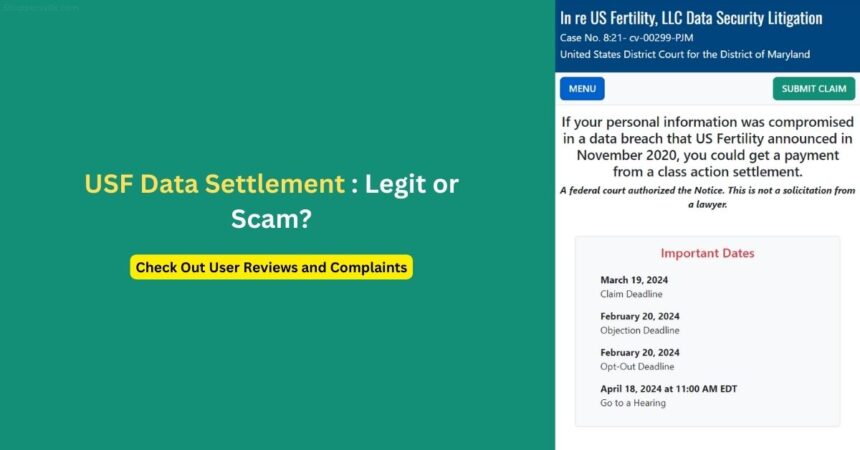 US Fertility (USF) Data Settlement Email: Scam or Legit?