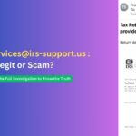 Is refund.services@irs-support.us Legit IRS Email or a Scam?