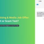 Conill Advertising & Media Online Job Text Message Scam