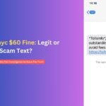Tollsinfonyc Scammers Threatens NYC Drivers $60 Fines via Text