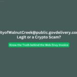 Got the CityofWalnutCreek@public.govdelivery.com Email: Legit or Ctypto Scam?