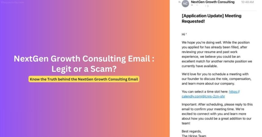NextGen Growth Consulting Remote Job Scam Exposed
