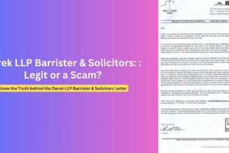 Derek LLP Barrister & Solicitors Letter/Email Scam Exposed