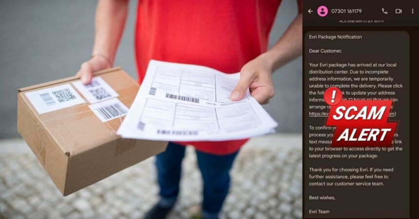 Evri Delivery Scam: Beware of This Fake Package Text Alert