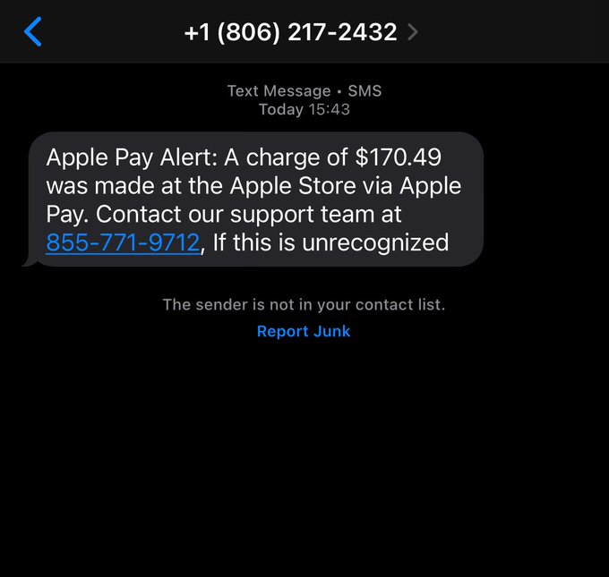 Fake Apple Tech Support Number 855-771-9712