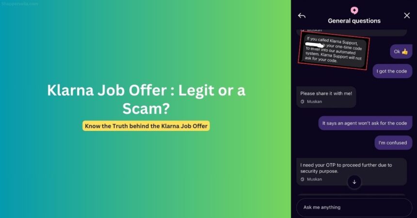 Klarna Job Scam Revealed: Beware of Fake Recruiting Offers!