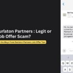 Maya from Durlston Partners Job Offer: Is it a Scam Text?