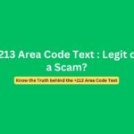 +213 Area Code Scam Truth Behind Those Random Texts