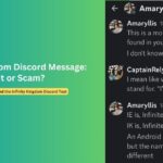 Infinity Kingdom Discord Recruitment Text Scam