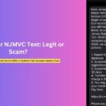 NJ DMV or NJMVC Text Scam Alert: Protect Yourself Now