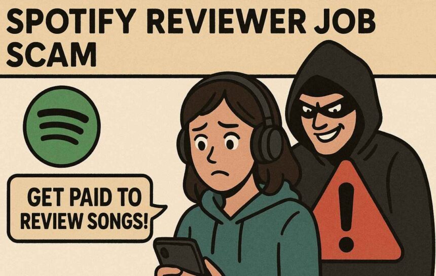 Spotify Reviewer Job Scam The Dark Side of Curator Trap
