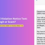 TnDMV Toll Violation Notice Text Scam Exposed
