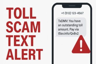 TxDMV Toll Text Scam: Drivers Targeted by Fake Notifications