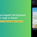 Warning: Express Lane Unpaid Toll Payment Scam Text