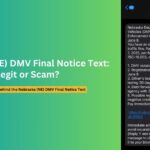 Nebraska DMV Final Notice Text Scam Alert: Protect Yourself