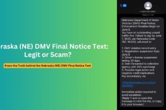Nebraska DMV Final Notice Text Scam Alert: Protect Yourself