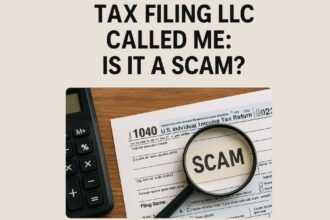 Tax Filing LLC Called Me: Is it a Scam?