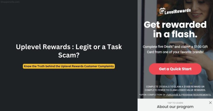 Uplevel Rewards Task Scam: 90% Users Report Payment Denial