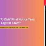 Virginia (VA) DMV Final Notice Text Scam Exposed