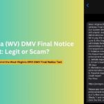 West Virginia (WV) DMV Final Notice Text Scam: Emergency Alert
