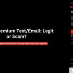 Netflix Premium Text/Email from Apple ID: Is it a Scam?